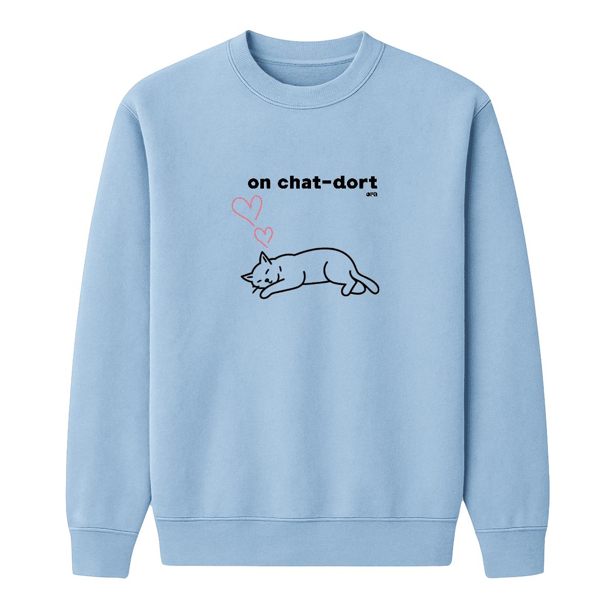 Sweat-shirt On chat-dort