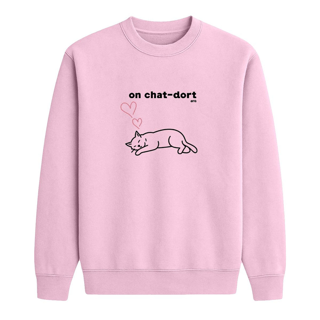 Sweat-shirt On chat-dort
