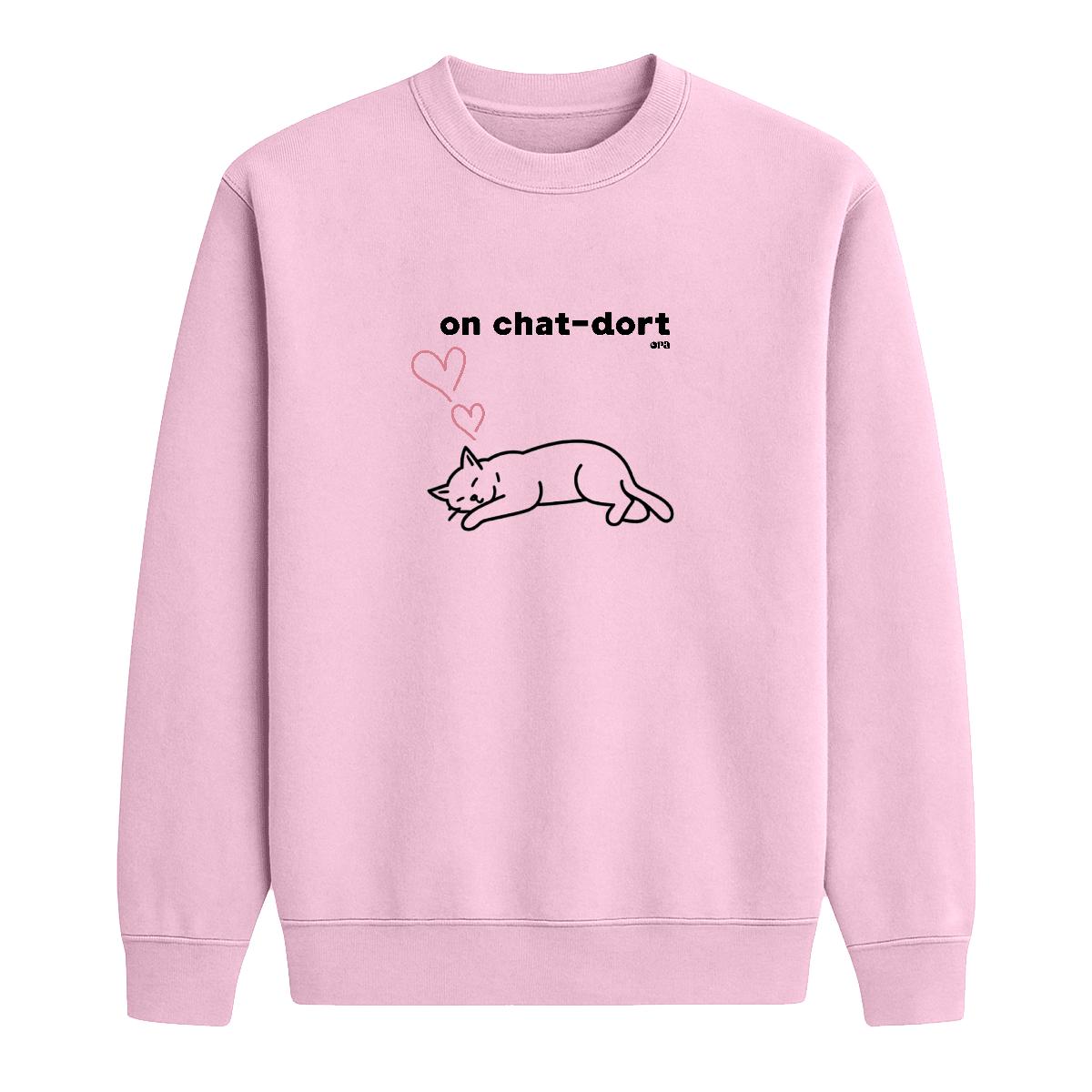 Sweat-shirt On chat-dort