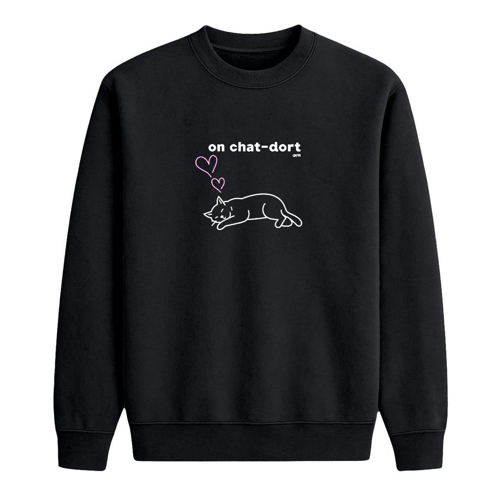 Sweat-shirt On chat-dort