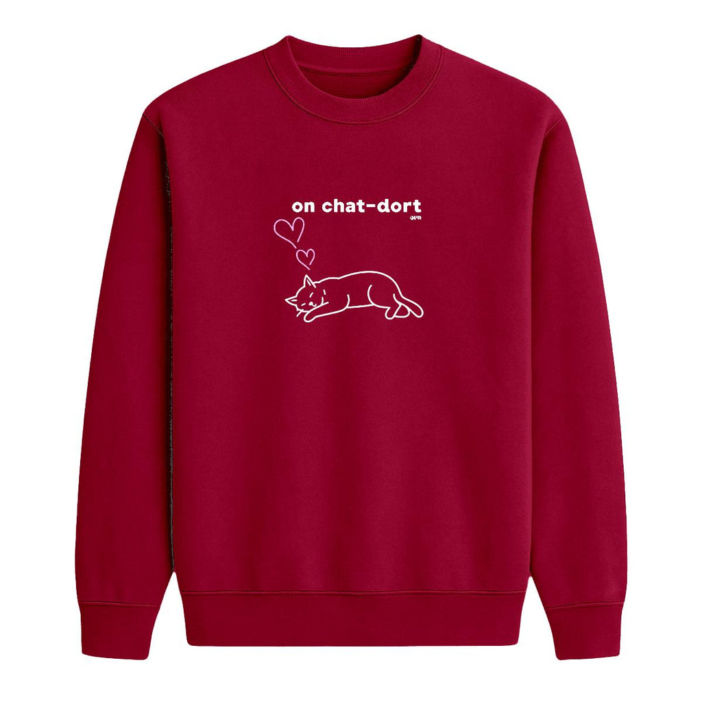 Sweat-shirt On chat-dort