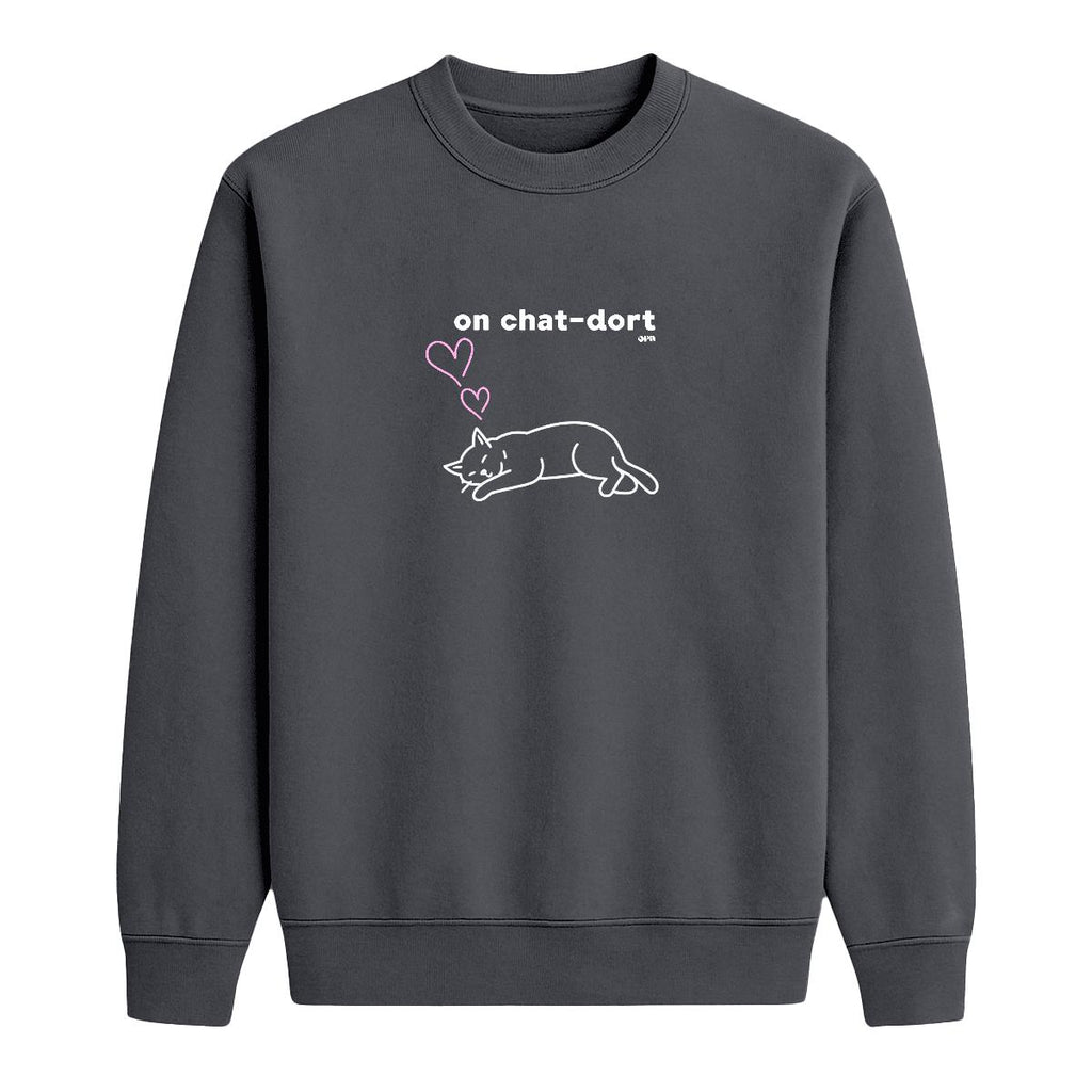 Sweat-shirt On chat-dort