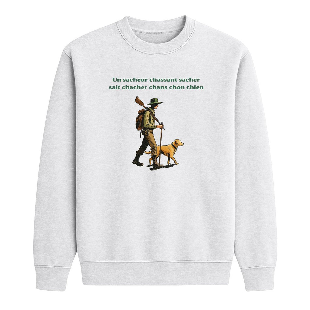 Sweat-shirt Chasseur chien