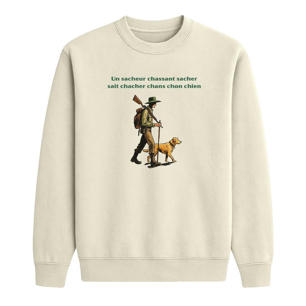 Sweat-shirt Chasseur chien