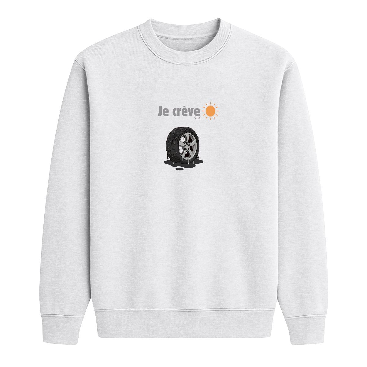 Sweat-shirt Je crève