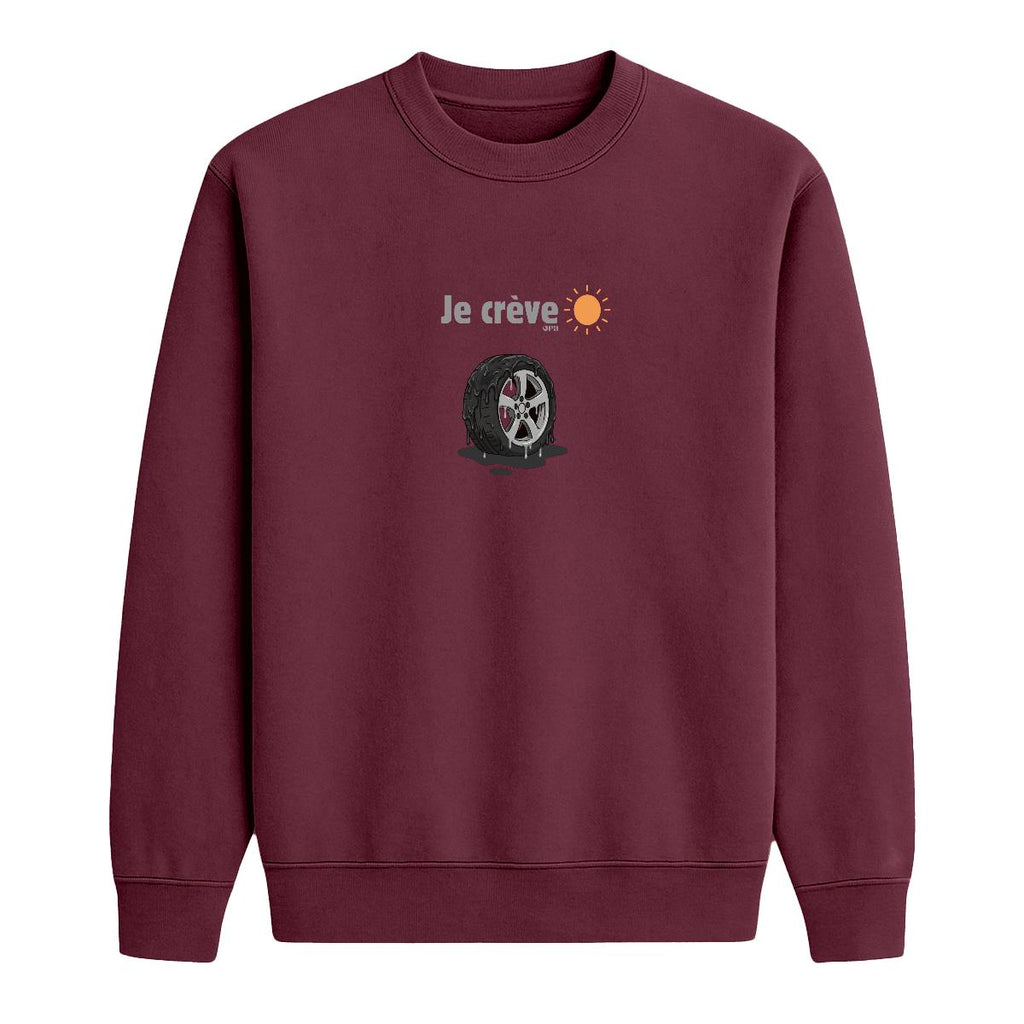 Sweat-shirt Je crève
