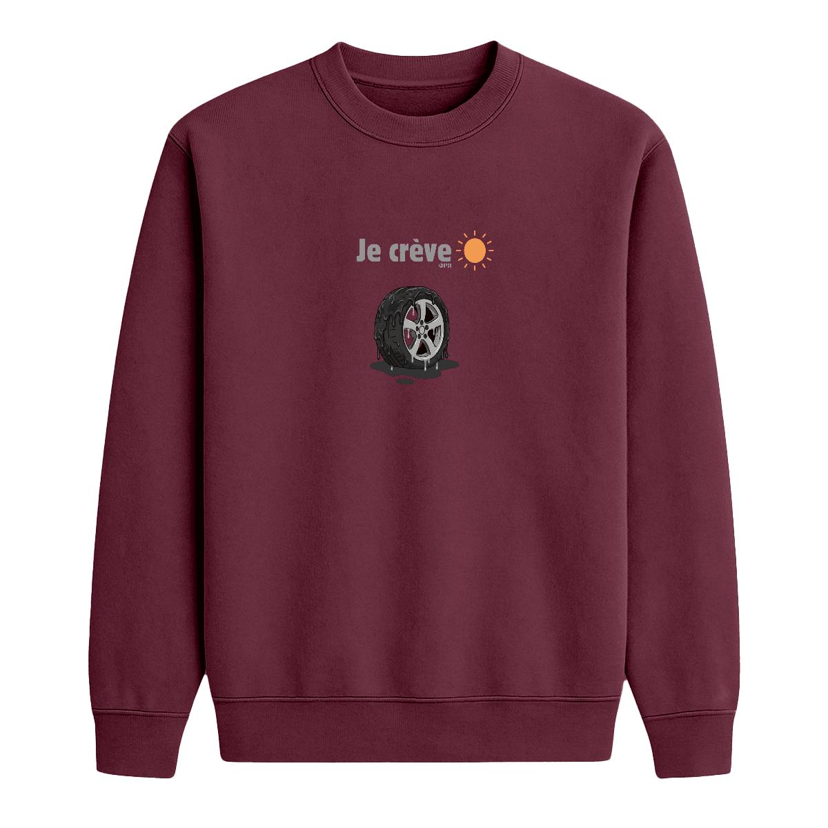 Sweat-shirt Je crève