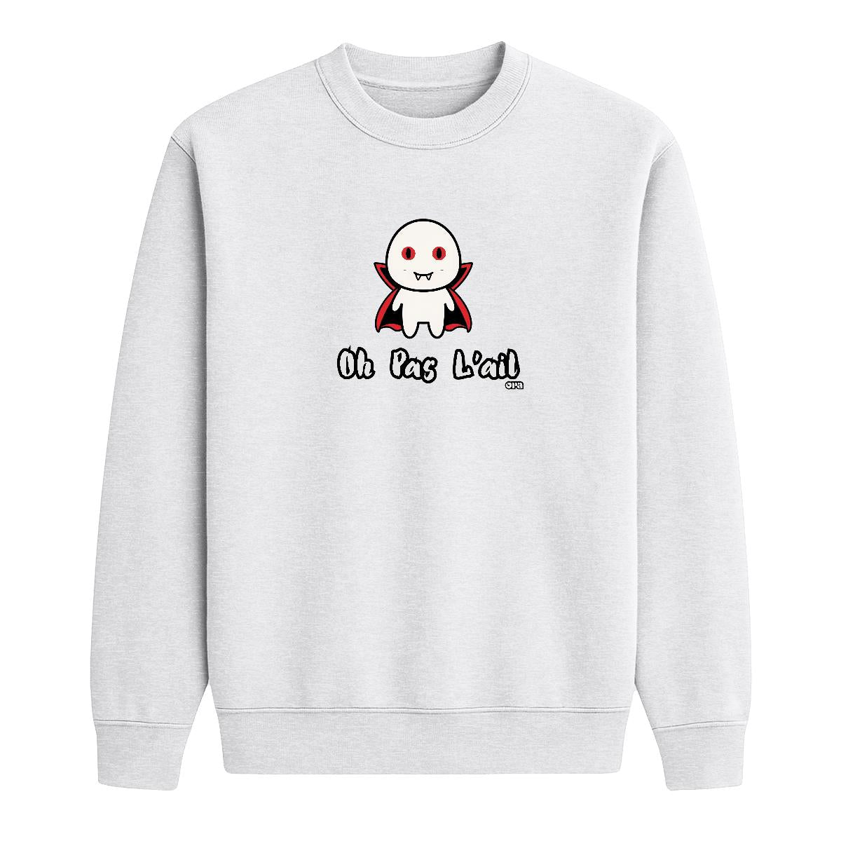Sweat-shirt Oh pas l'ail