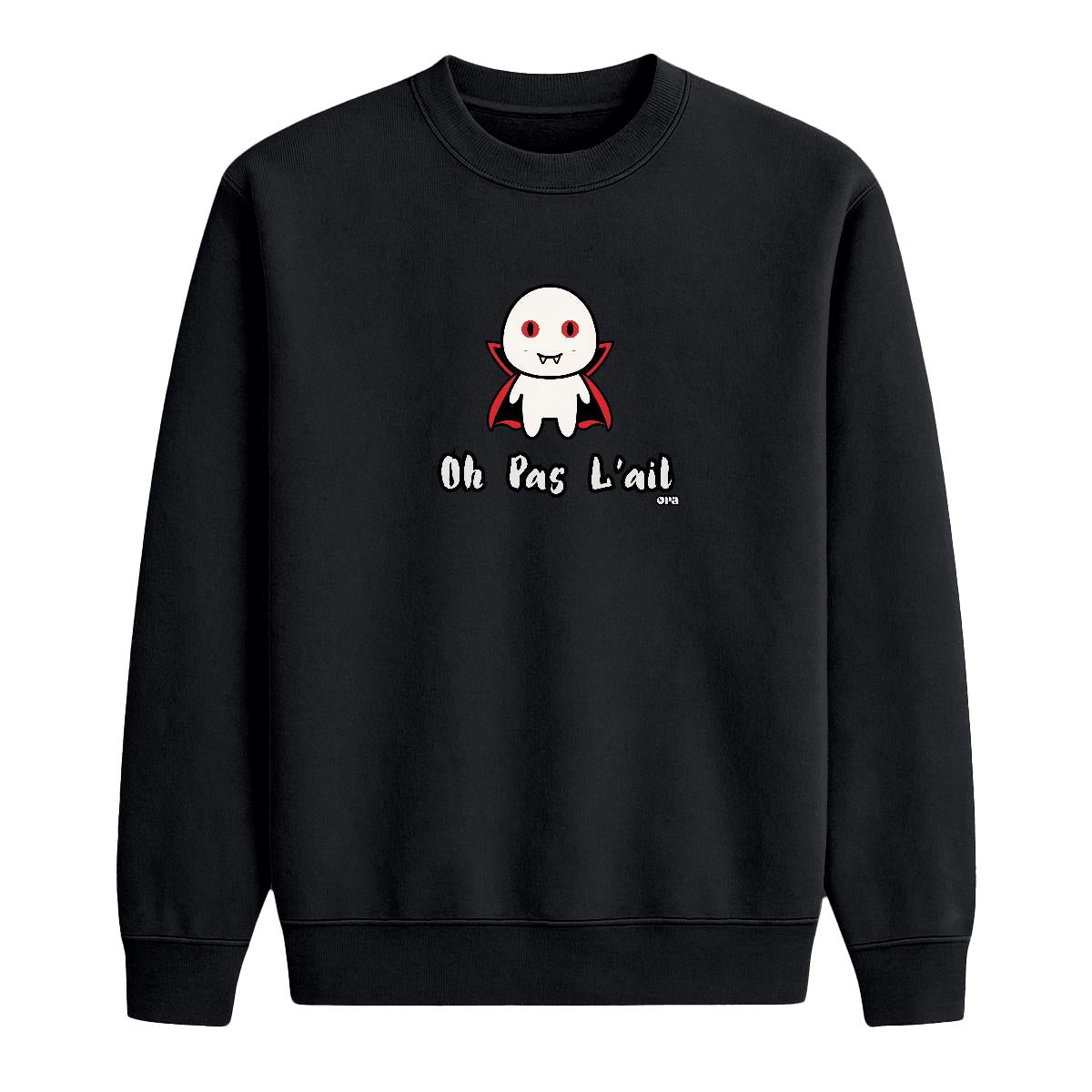 Sweat-shirt Oh pas l'ail