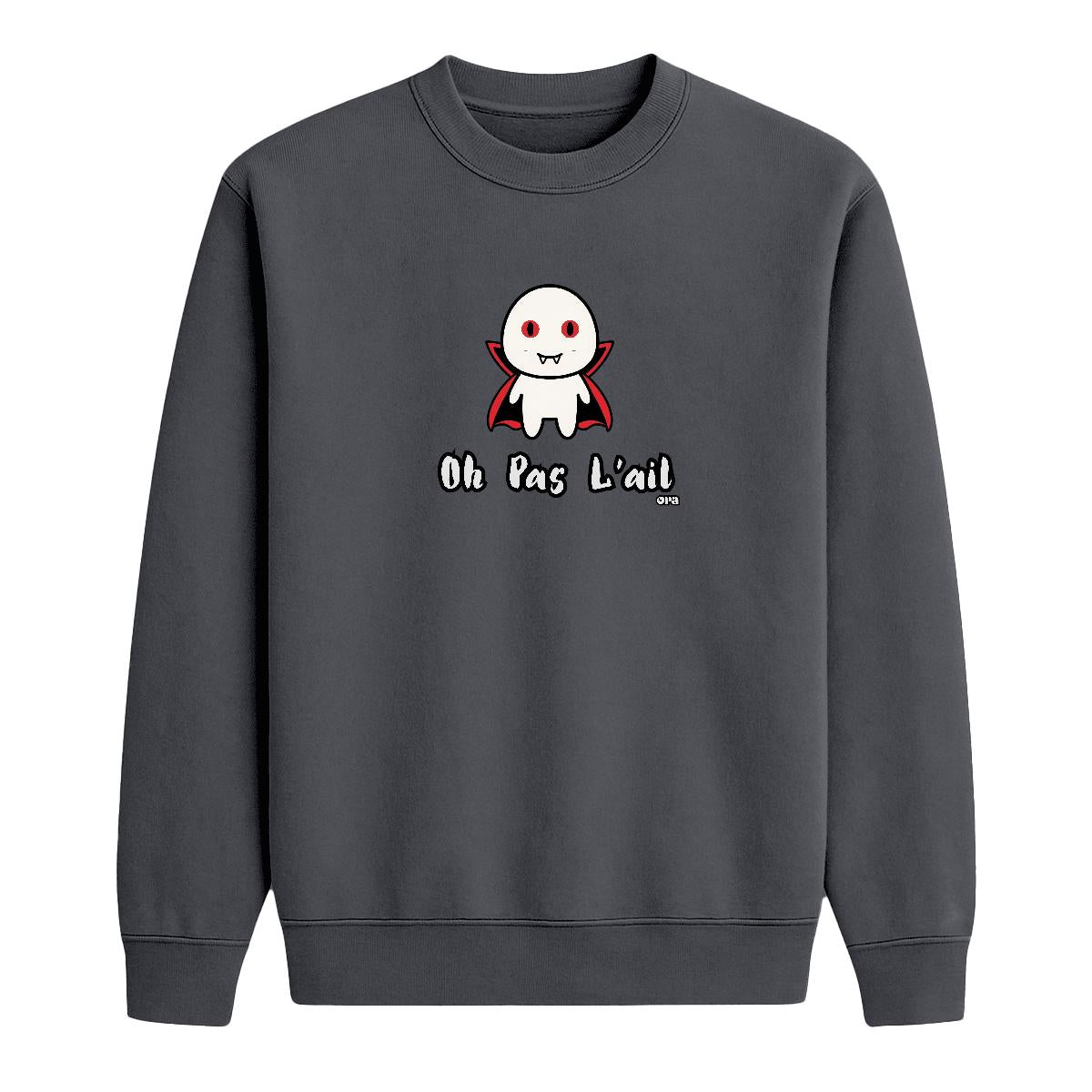 Sweat-shirt Oh pas l'ail