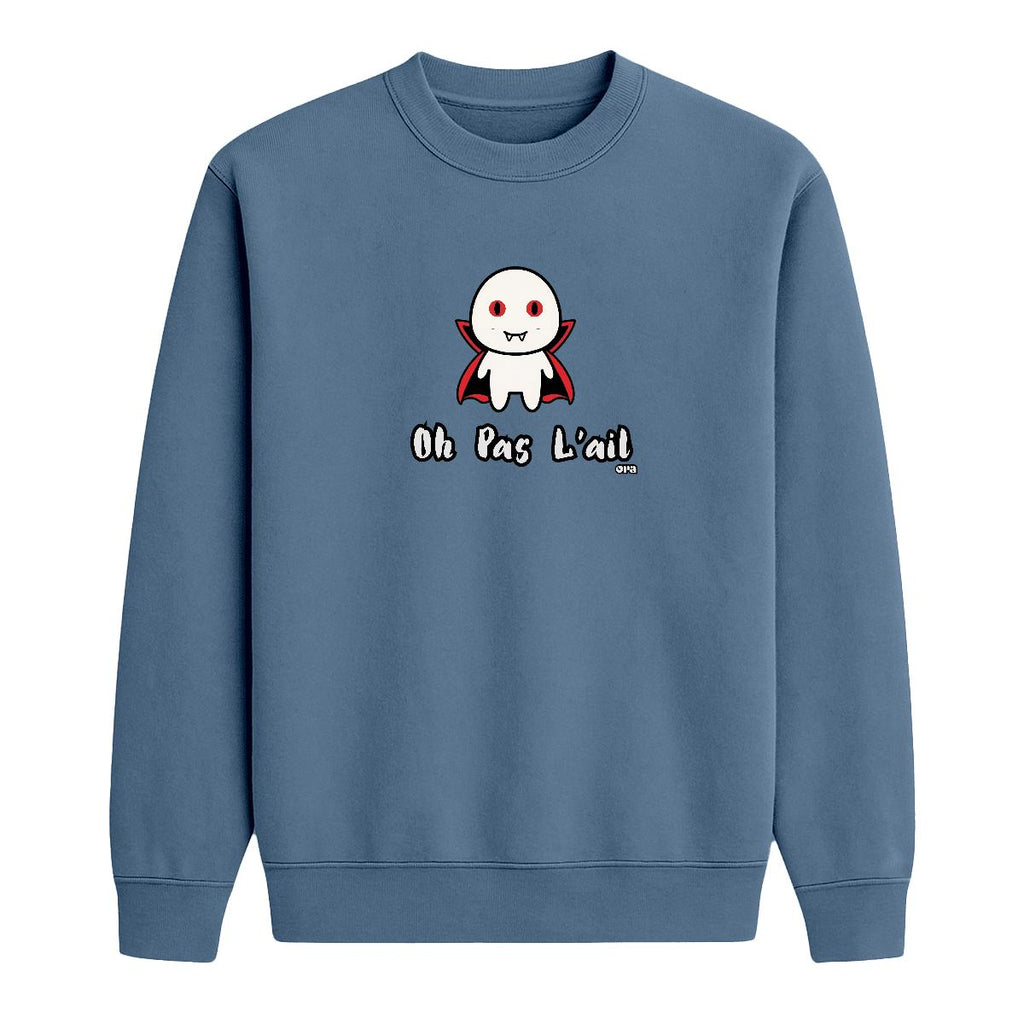 Sweat-shirt Oh pas l'ail