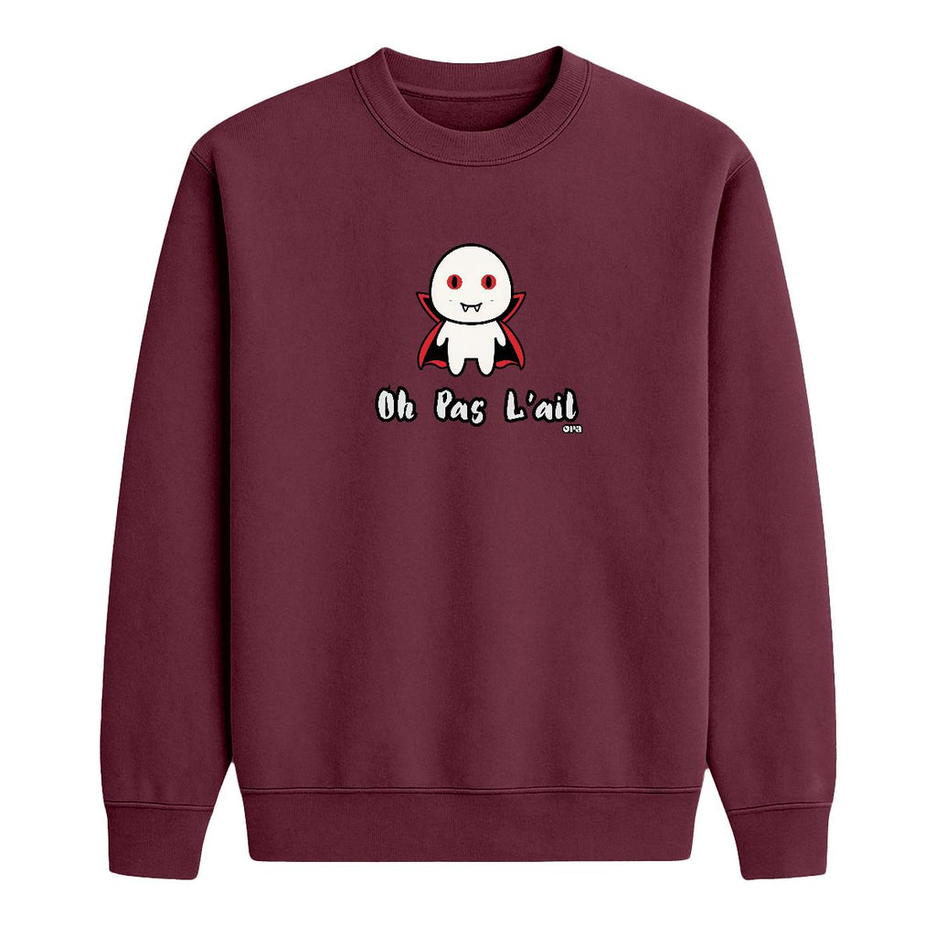 Sweat-shirt Oh pas l'ail