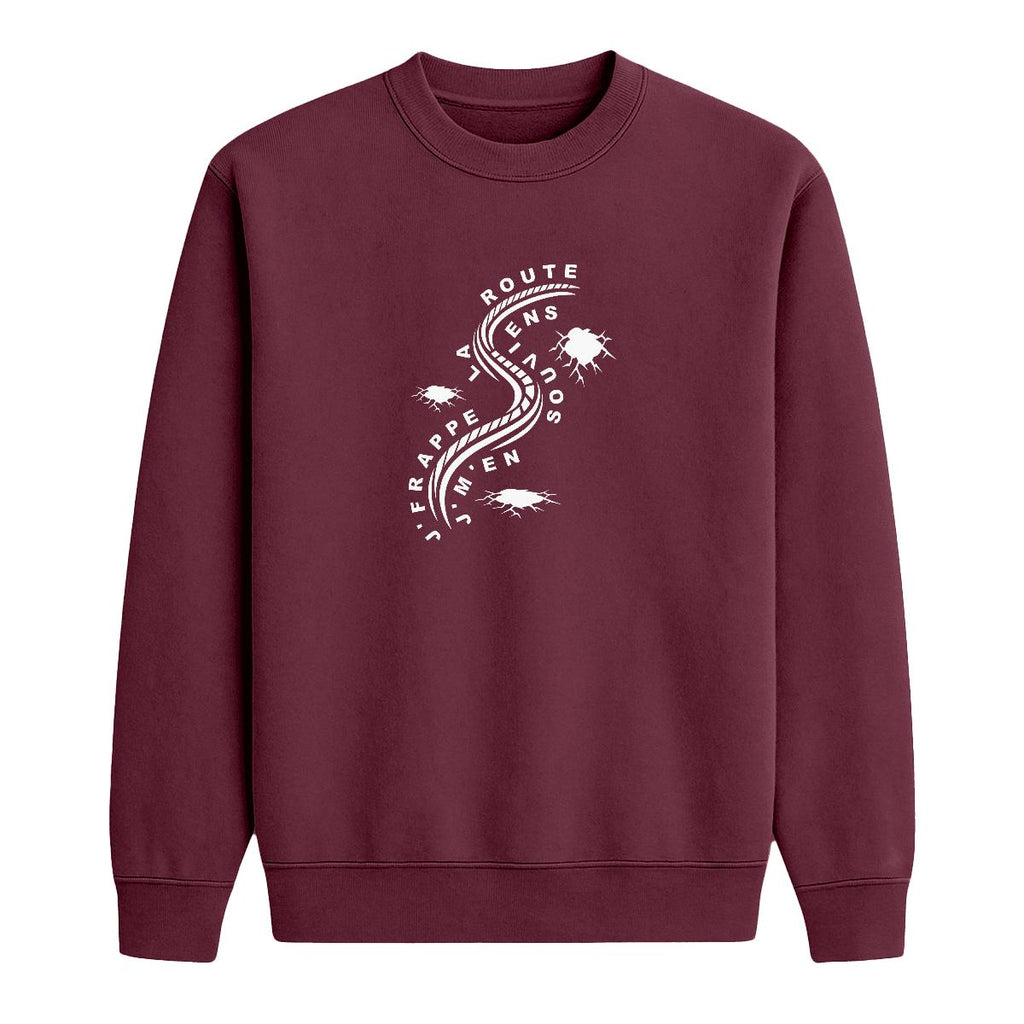 Sweat-shirt J'frappe la route