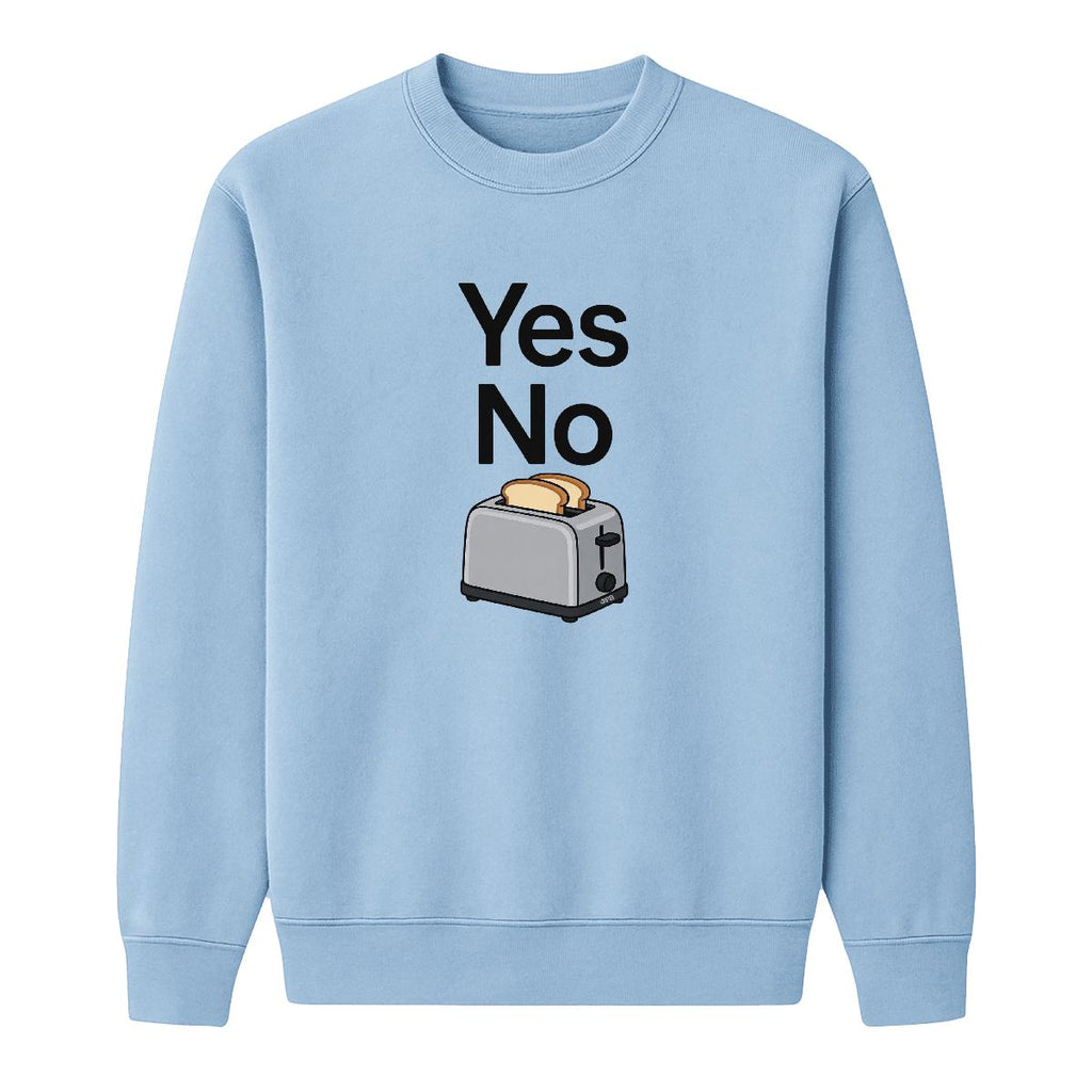 Sweat-shirt Yes no toaster