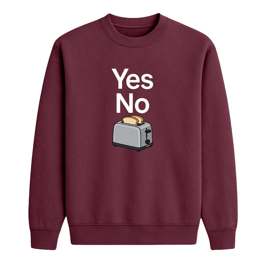 Sweat-shirt Yes no toaster