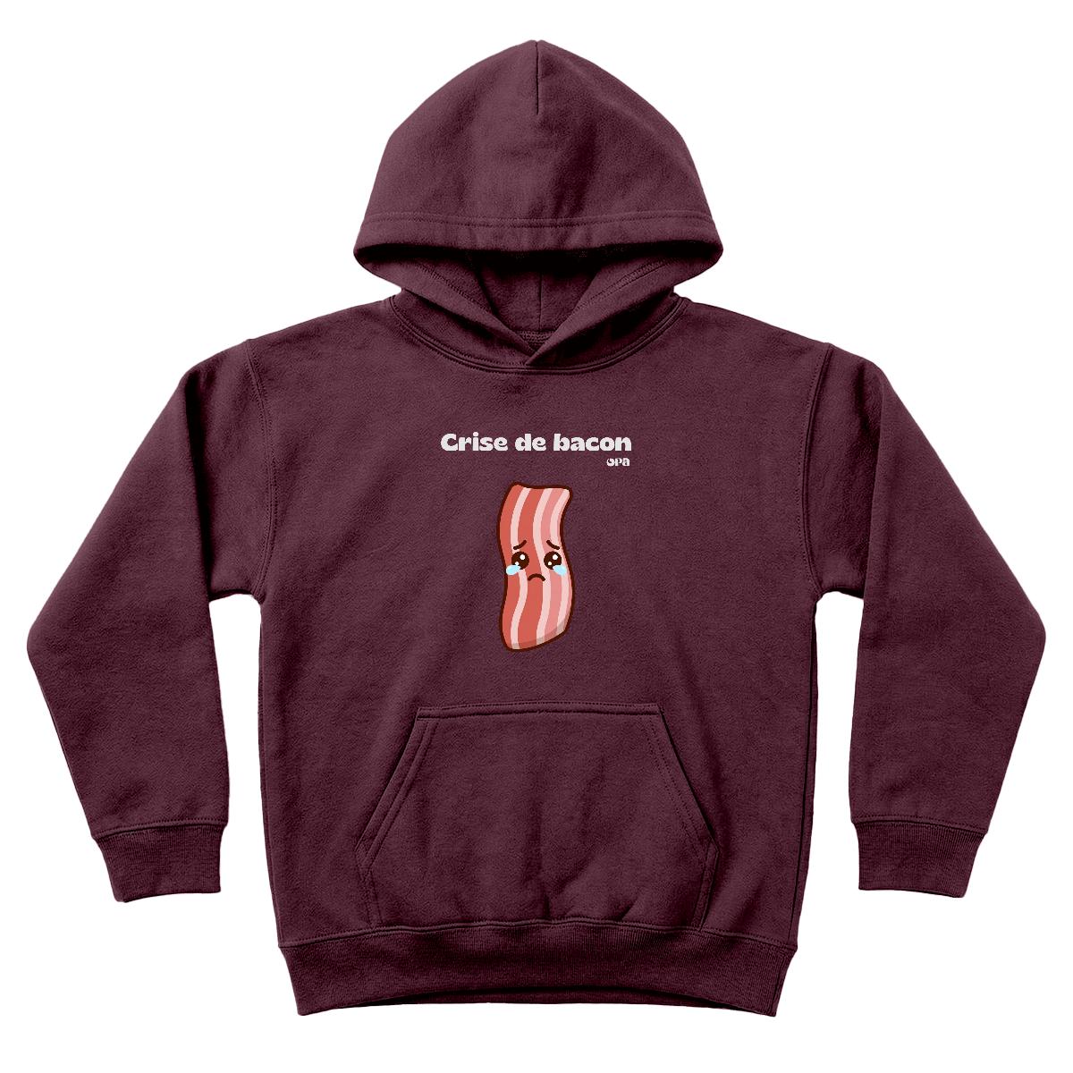 Hoodie Bacon enfant