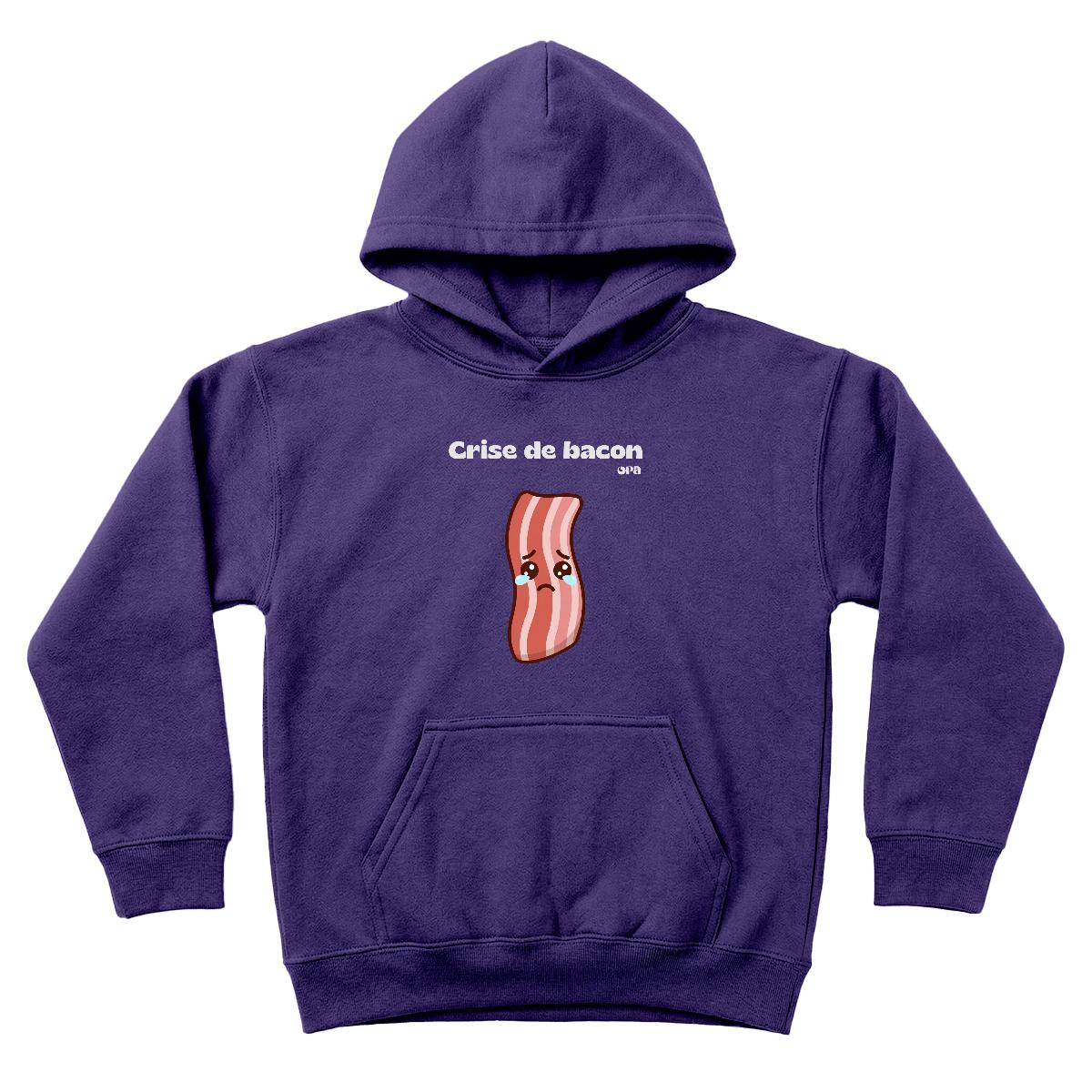 Hoodie Bacon enfant