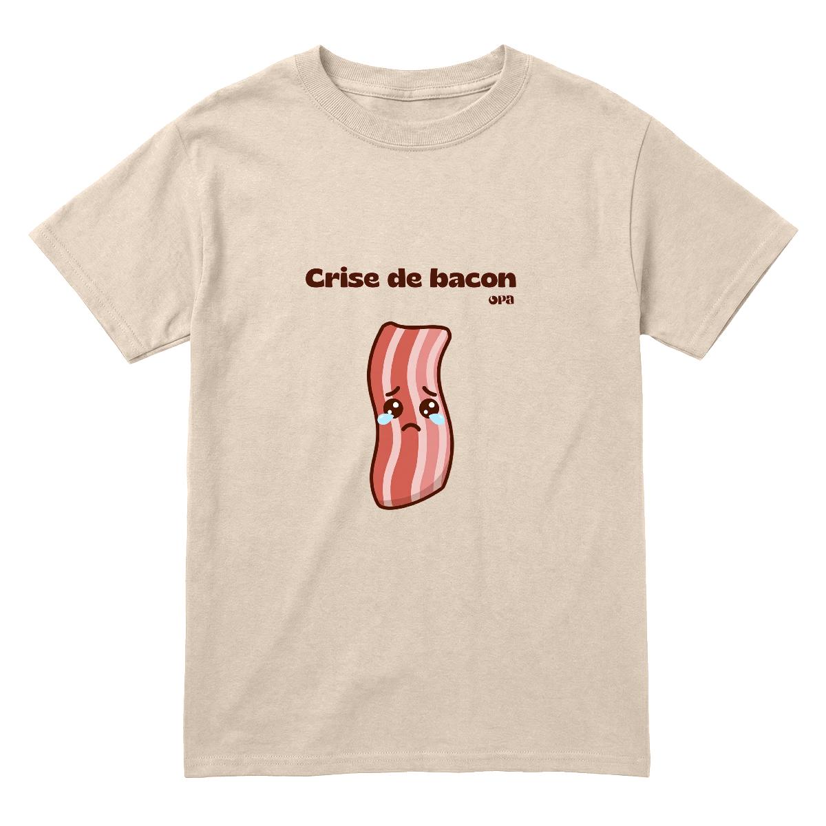 T-Shirt Bacon enfant