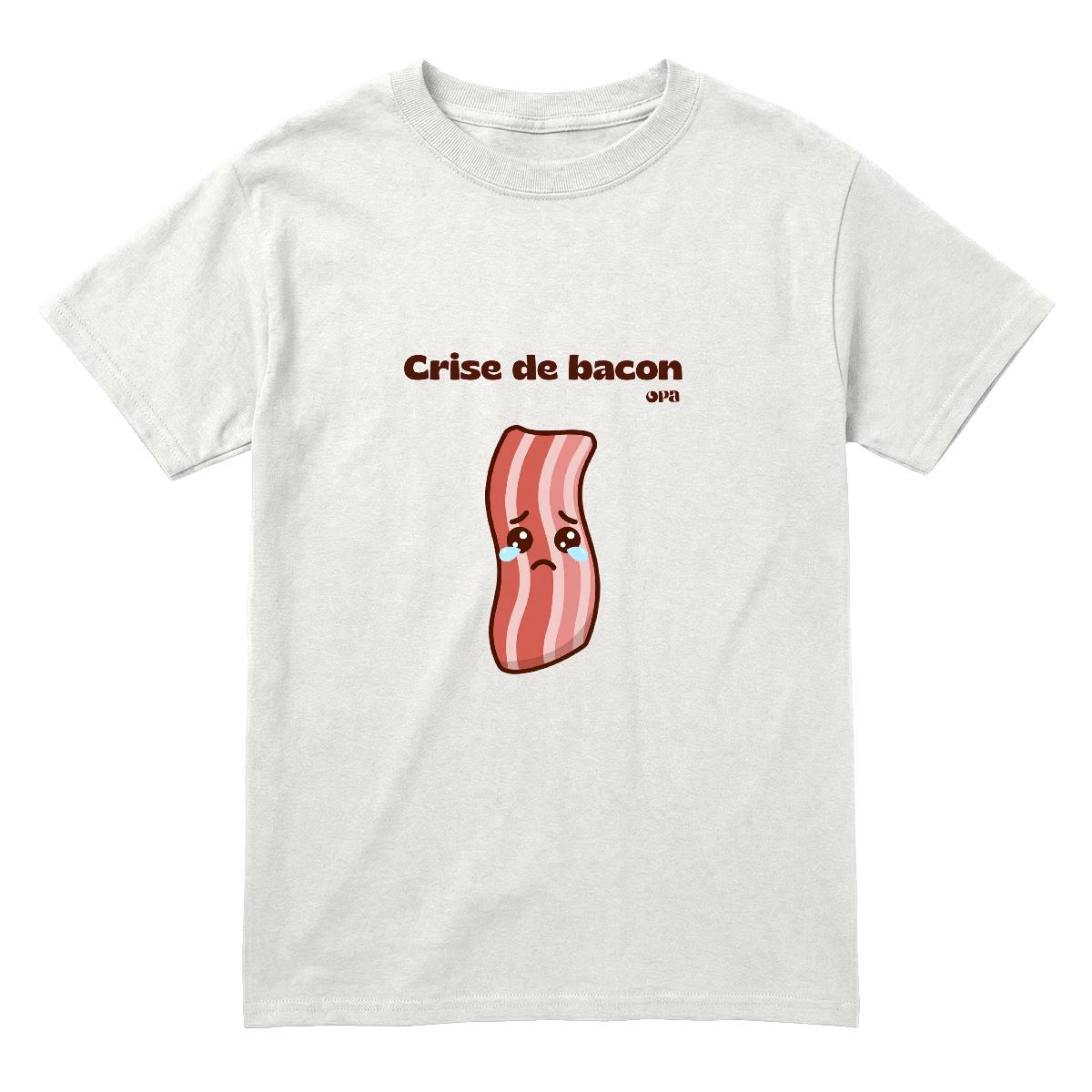 T-Shirt Bacon enfant