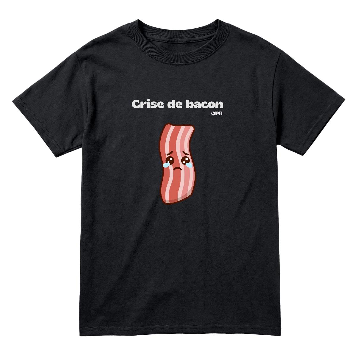 T-Shirt Bacon enfant