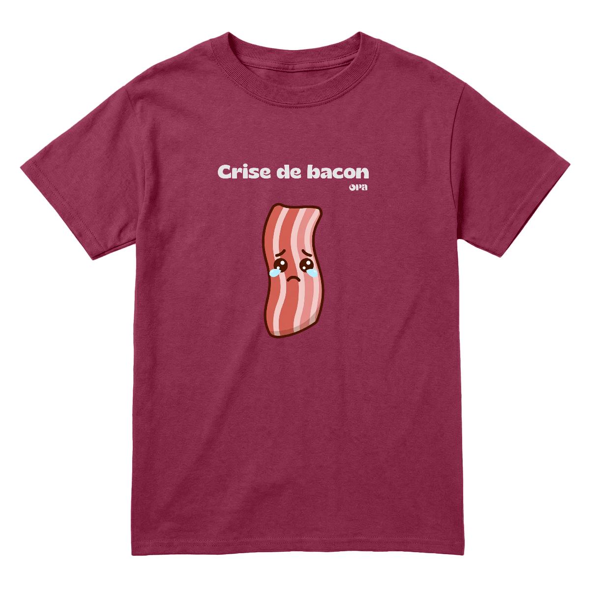 T-Shirt Bacon enfant