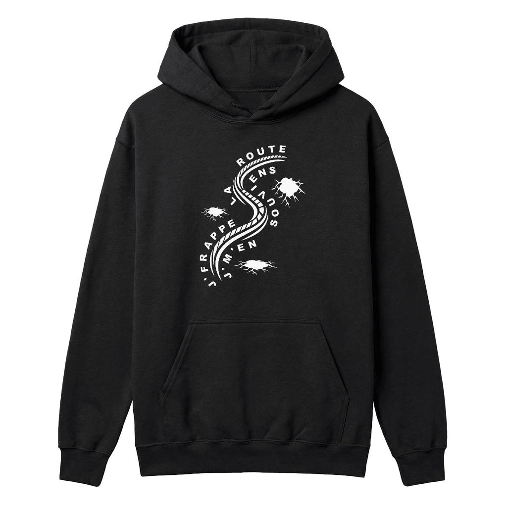 Hoodie J'frappe la route
