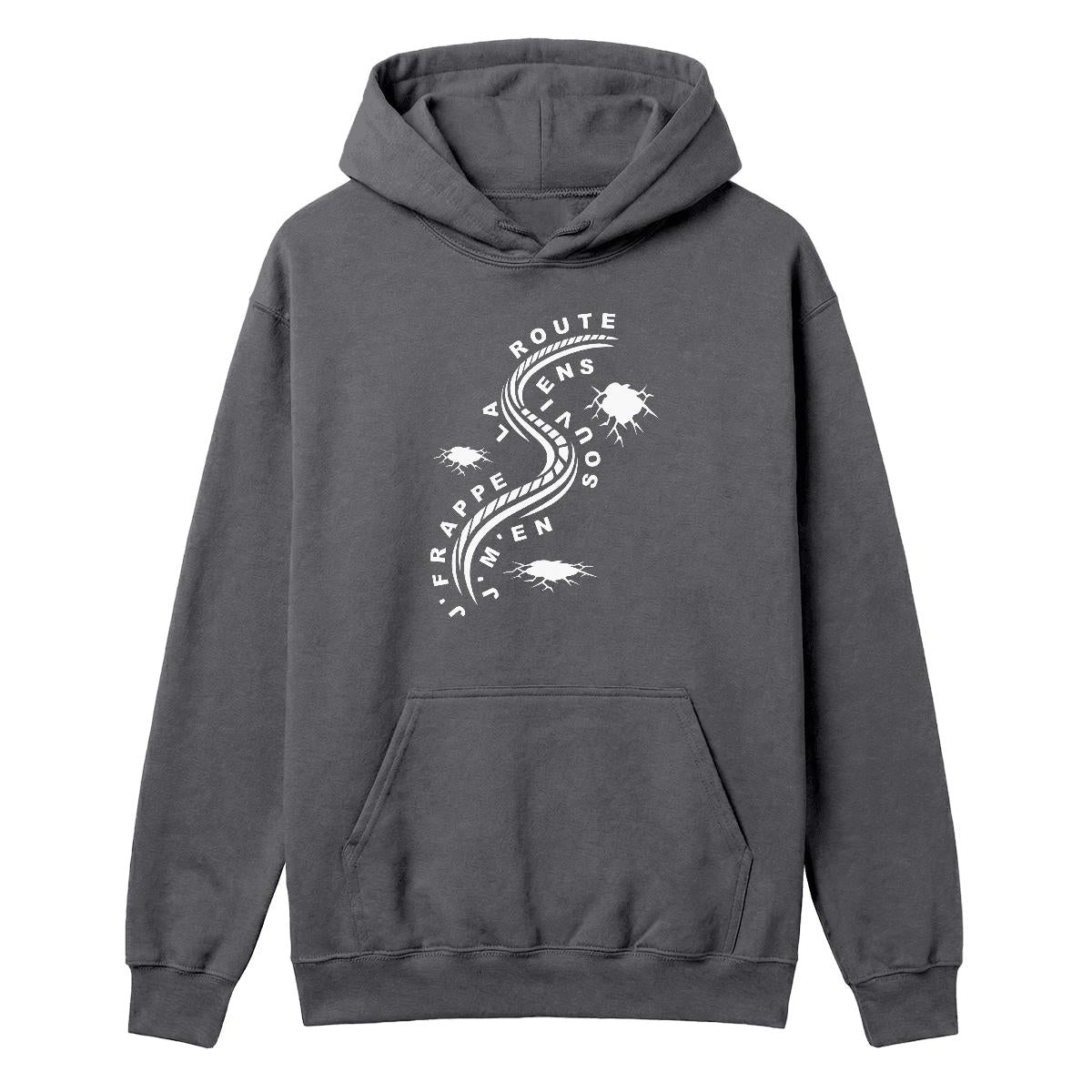 Hoodie J'frappe la route