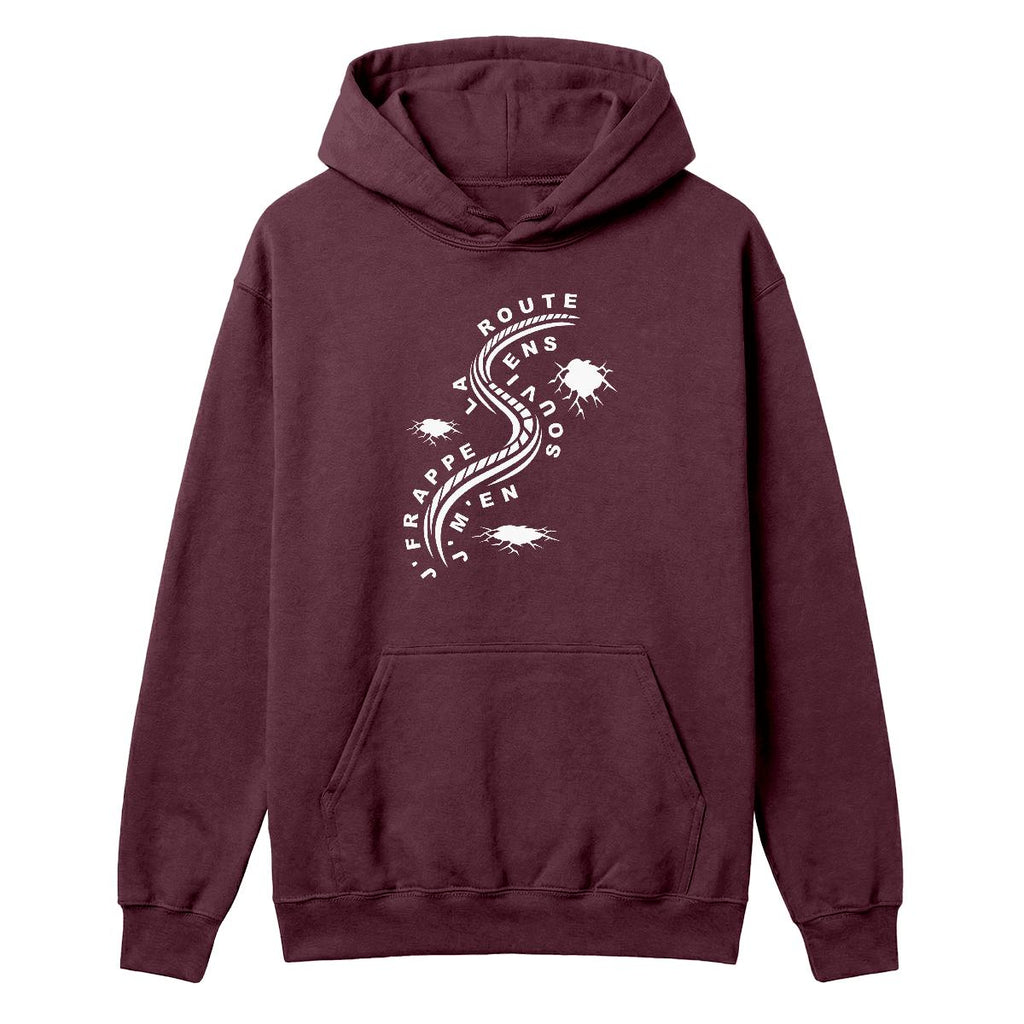 Hoodie J'frappe la route