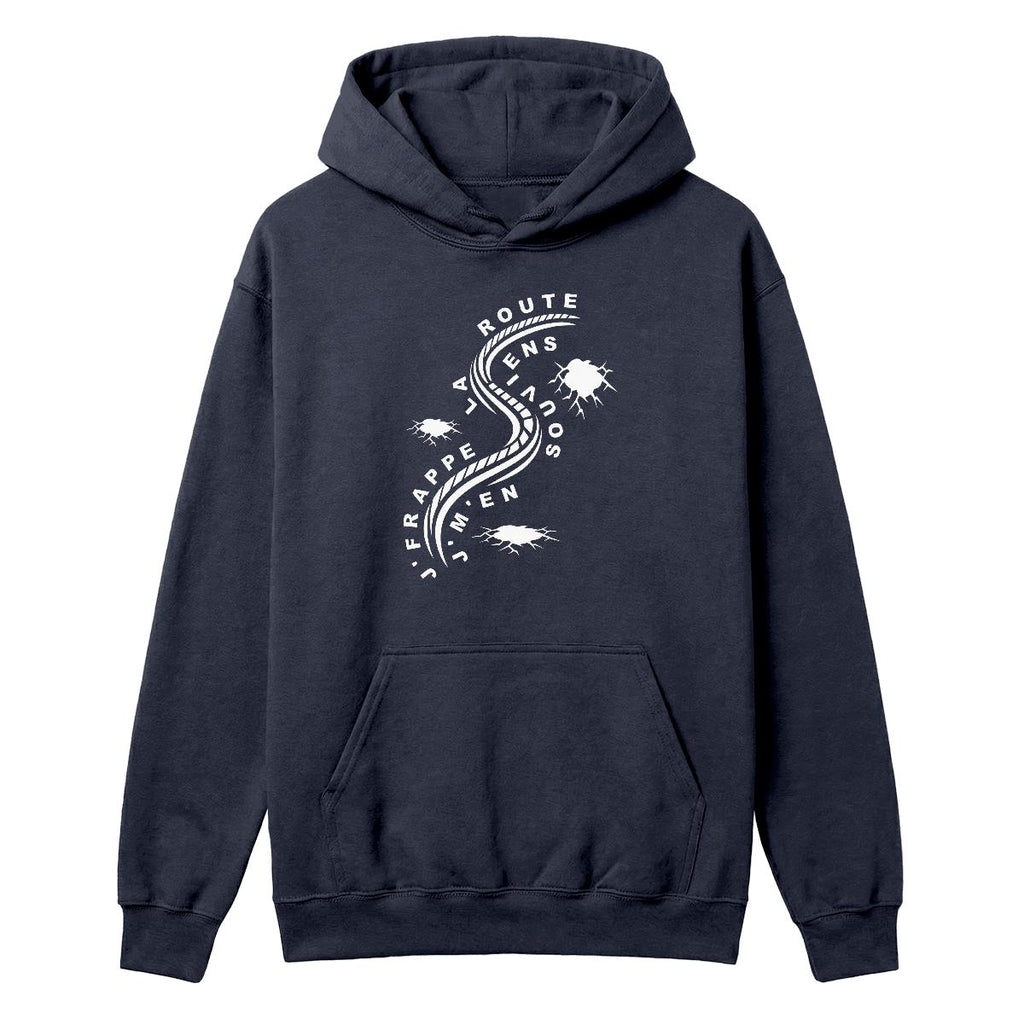 Hoodie J'frappe la route