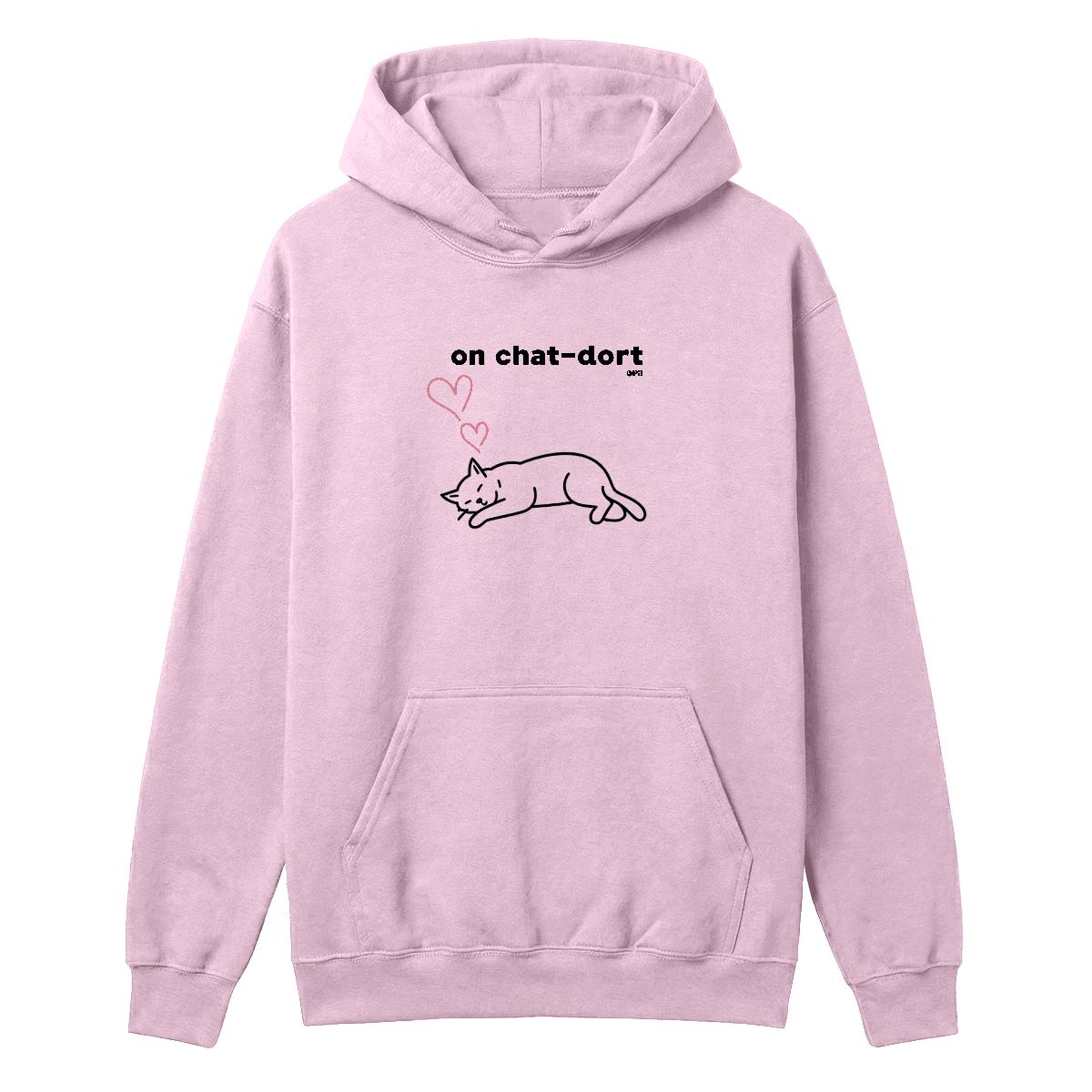 Hoodie On chat-dort