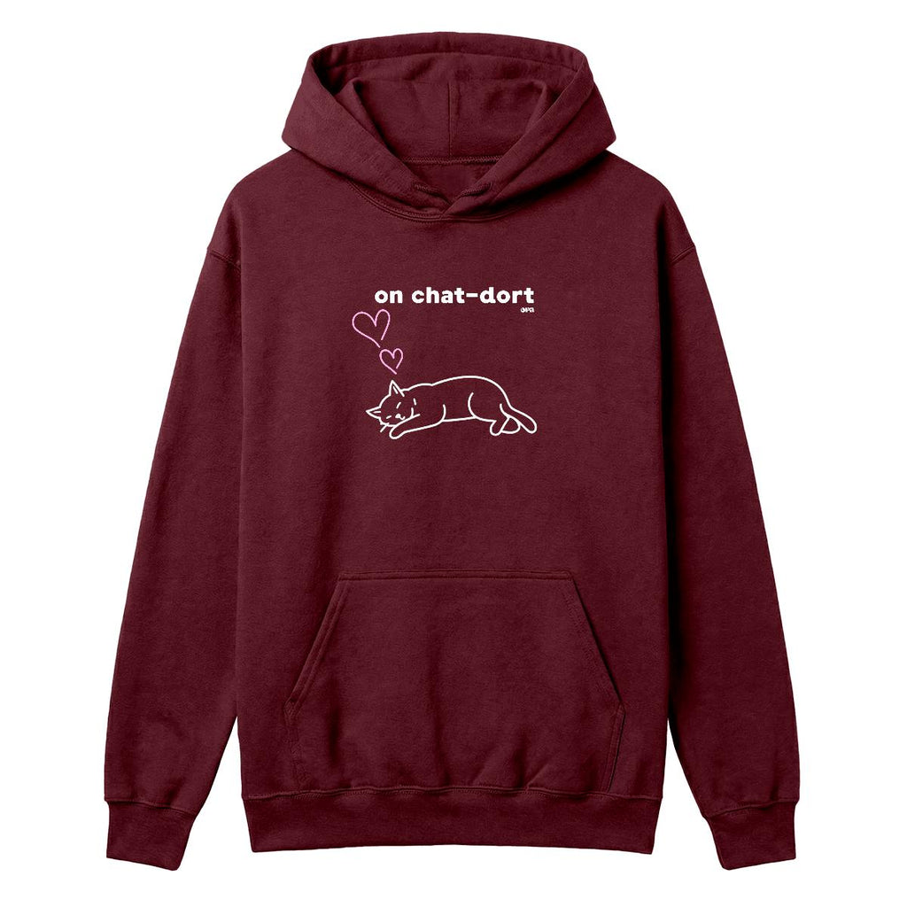 Hoodie On chat-dort
