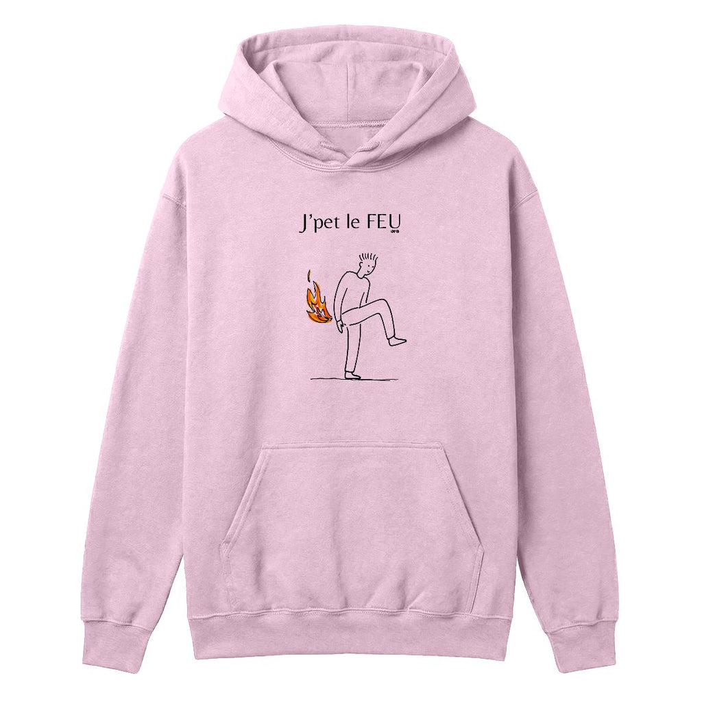 Hoodie J'pet le feu