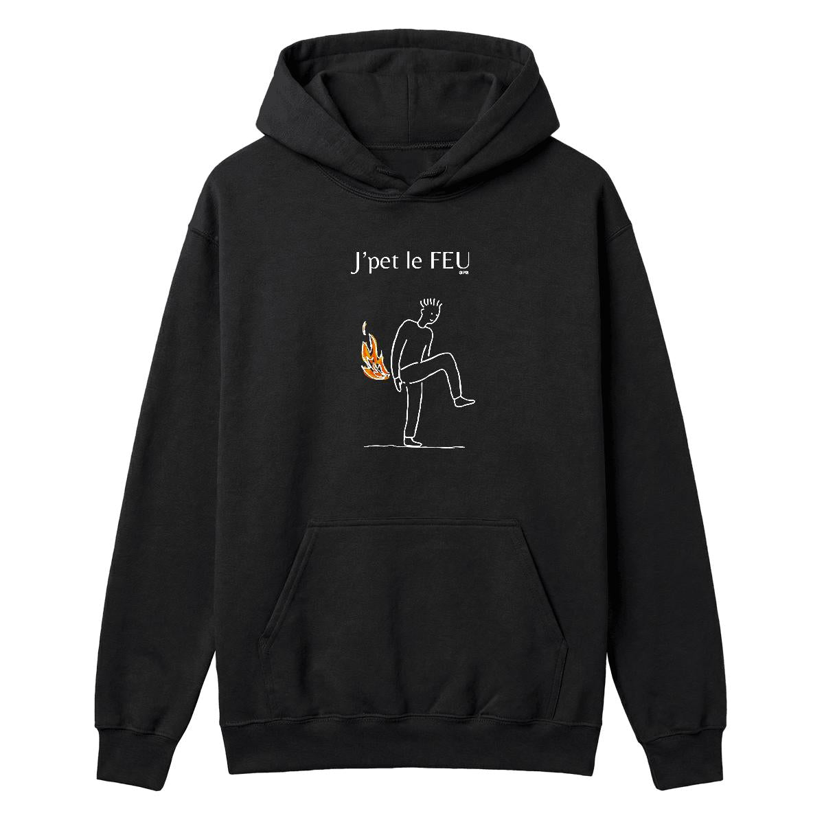 Hoodie J'pet le feu