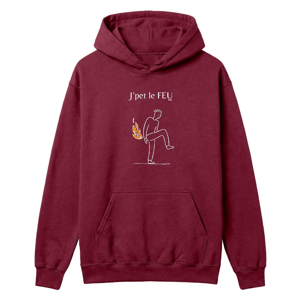 Hoodie J'pet le feu