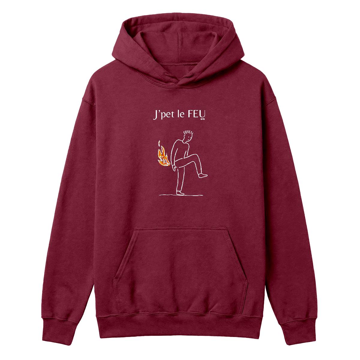 Hoodie J'pet le feu