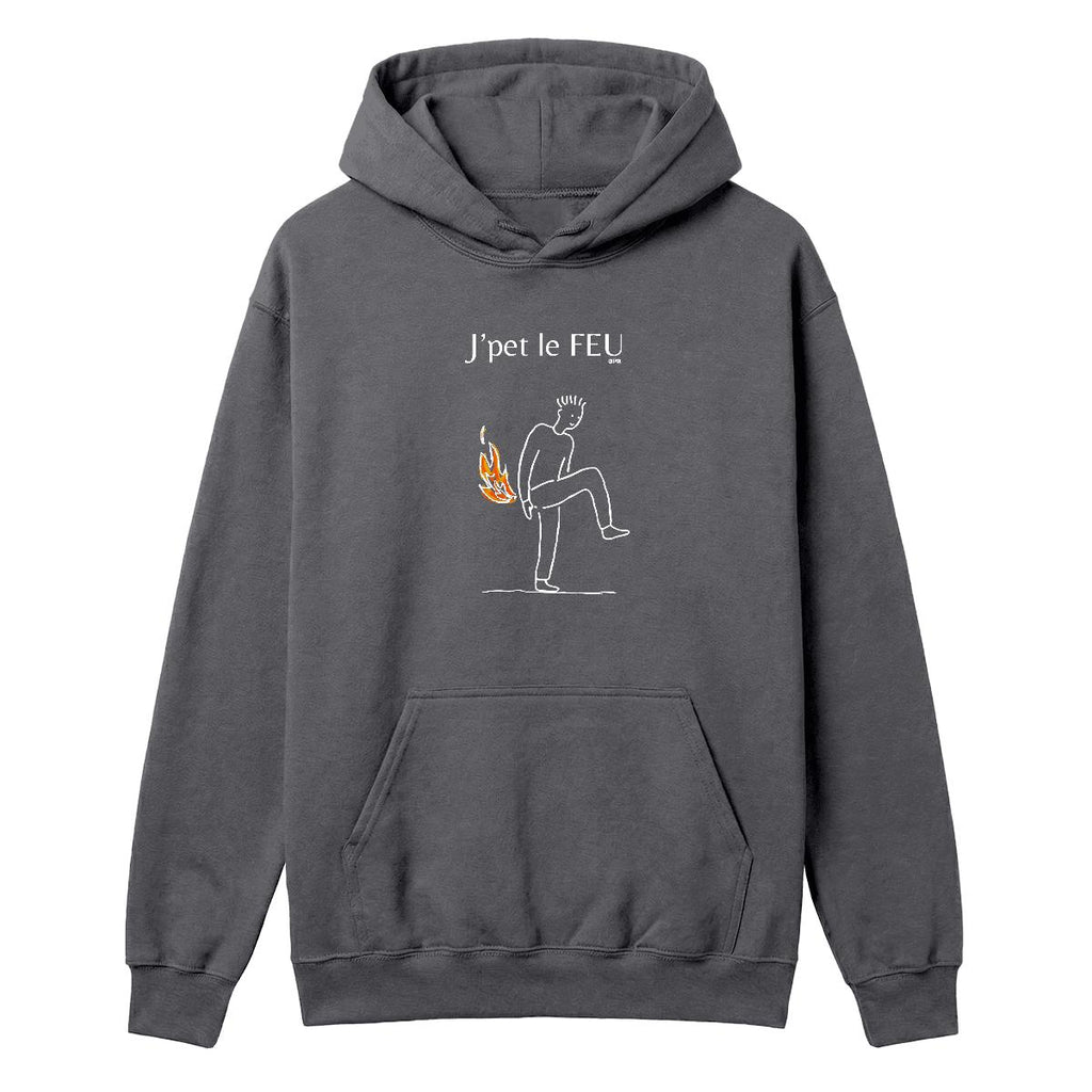 Hoodie J'pet le feu