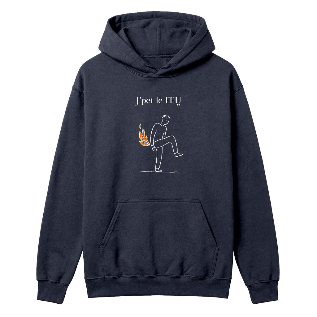 Hoodie J'pet le feu