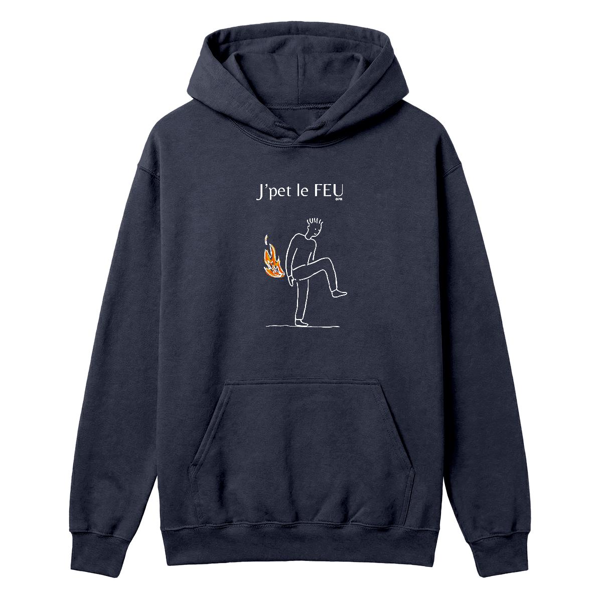 Hoodie J'pet le feu