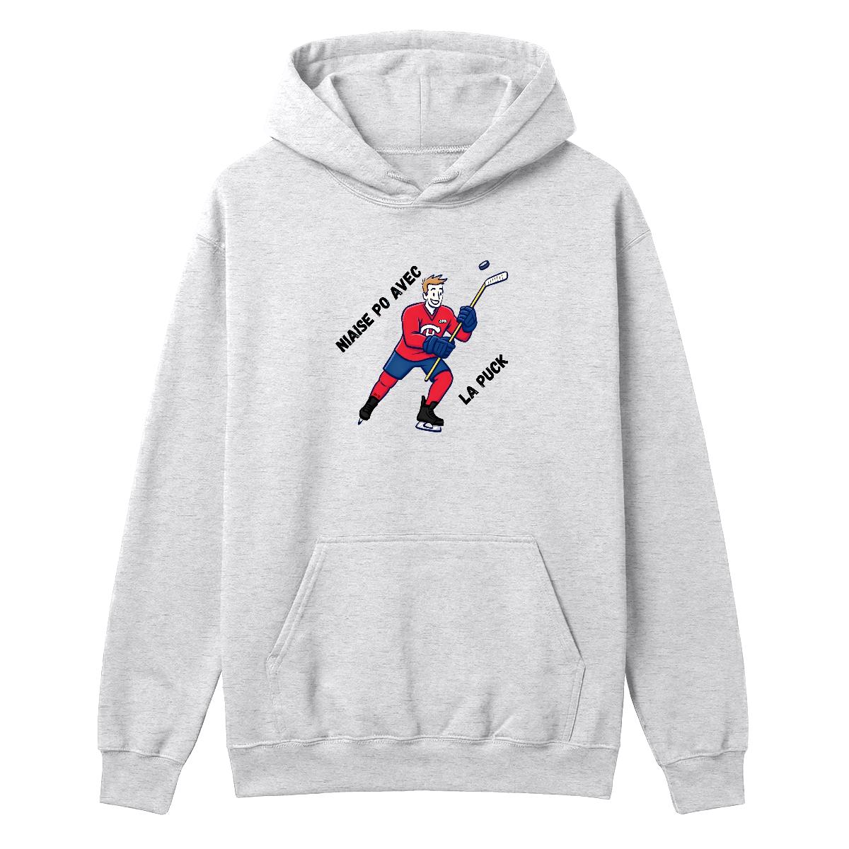 Hoodie Niaise po avec la puck