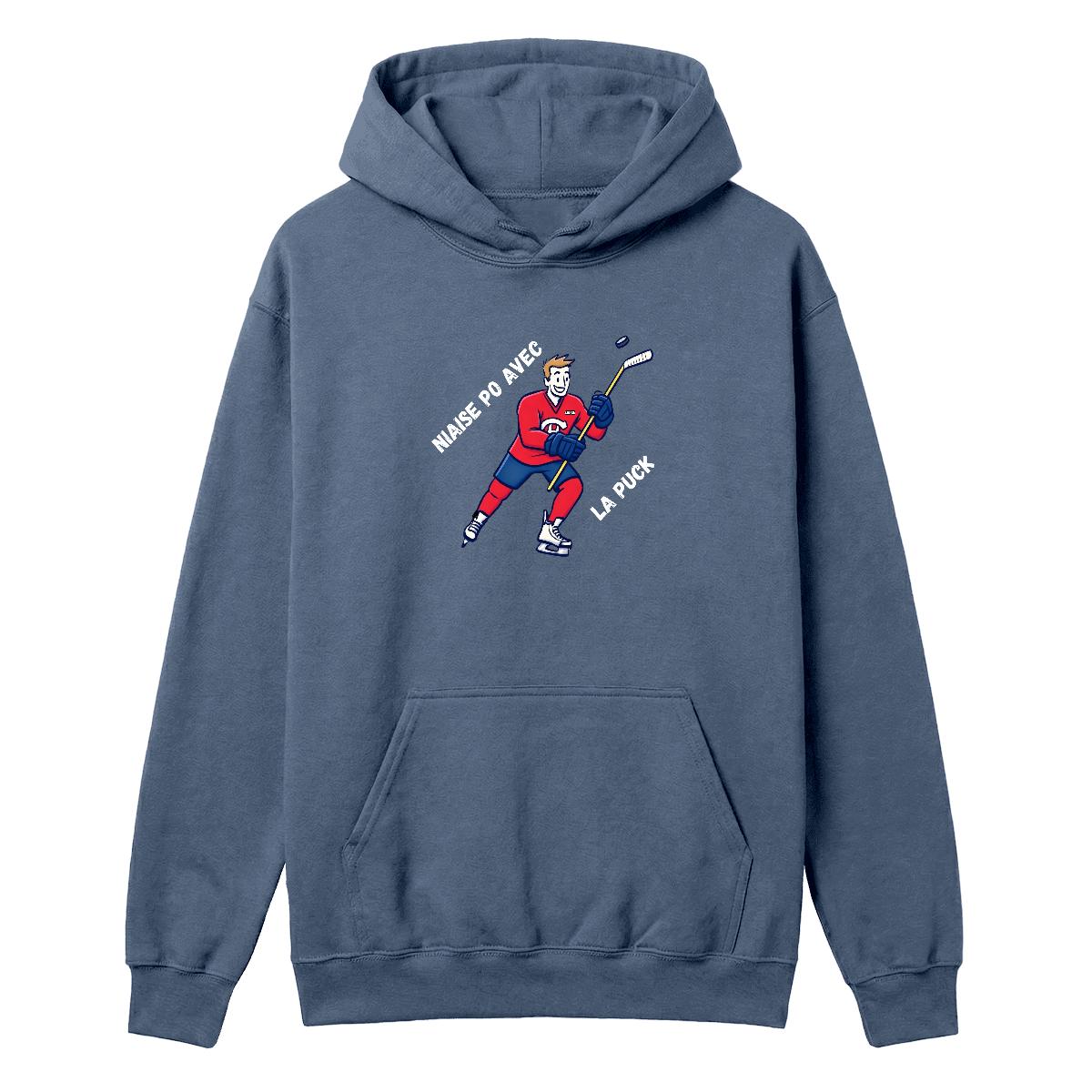 Hoodie Niaise po avec la puck