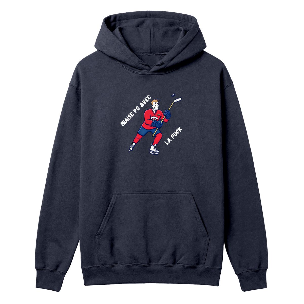 Hoodie Niaise po avec la puck