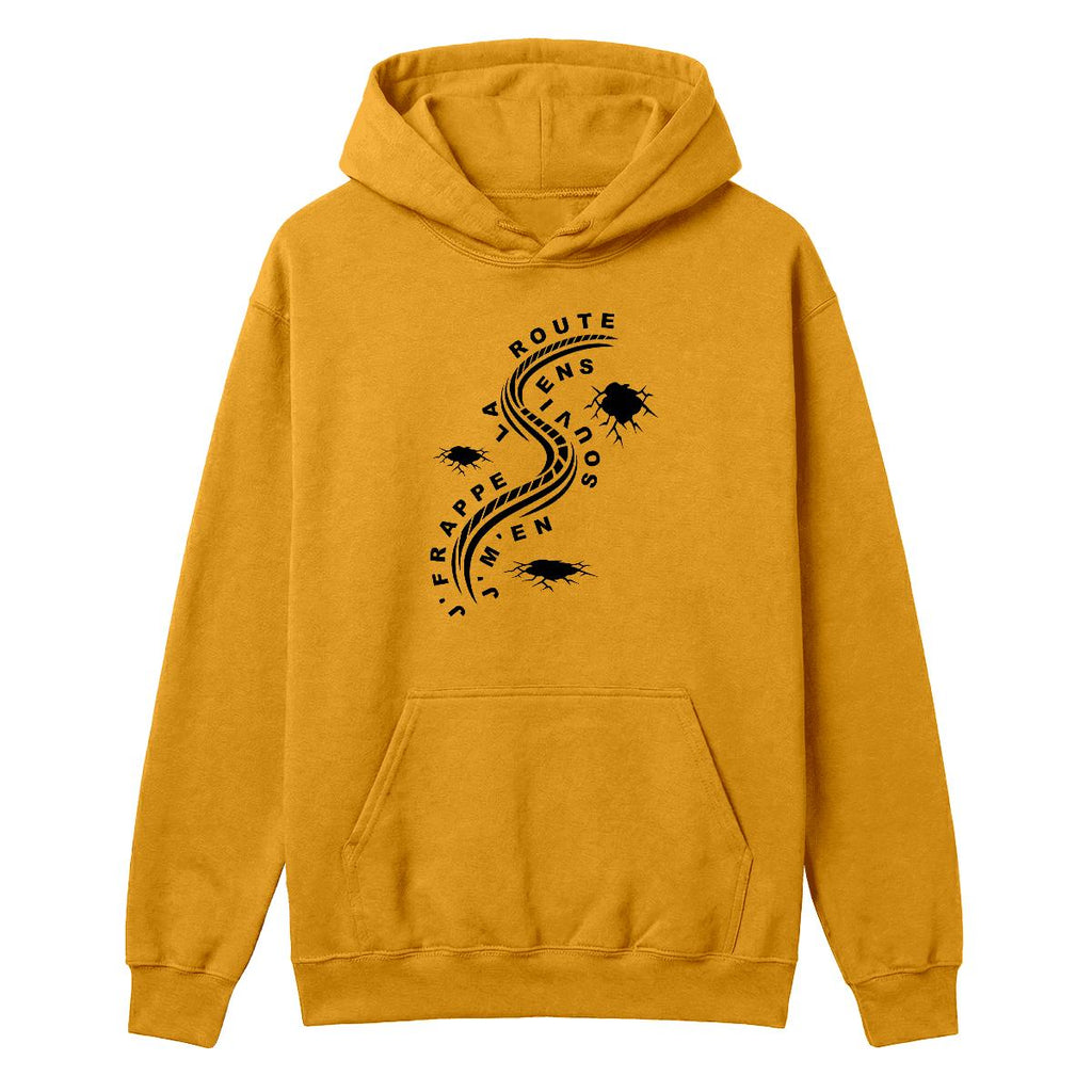 Hoodie J'frappe la route