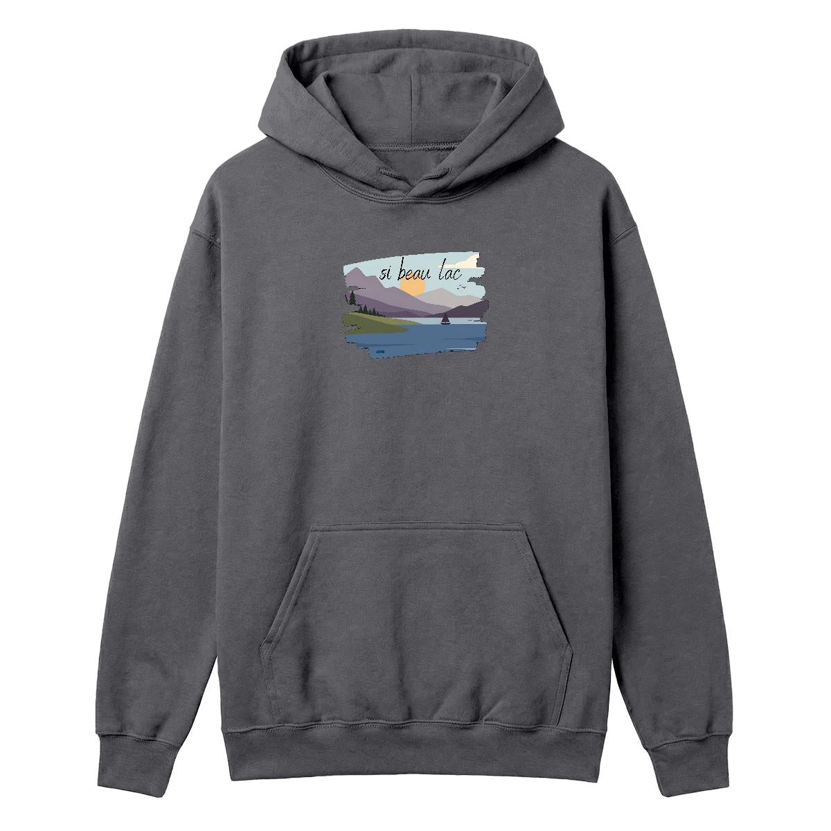 Hoodie Si beau lac