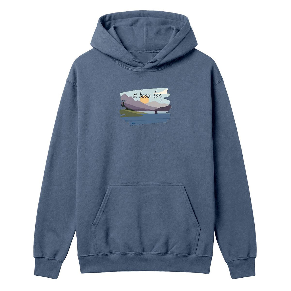 Hoodie Si beau lac