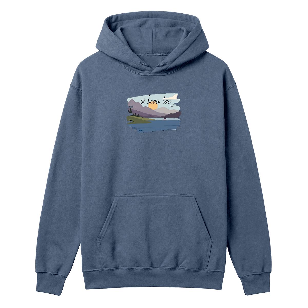 Hoodie Si beau lac