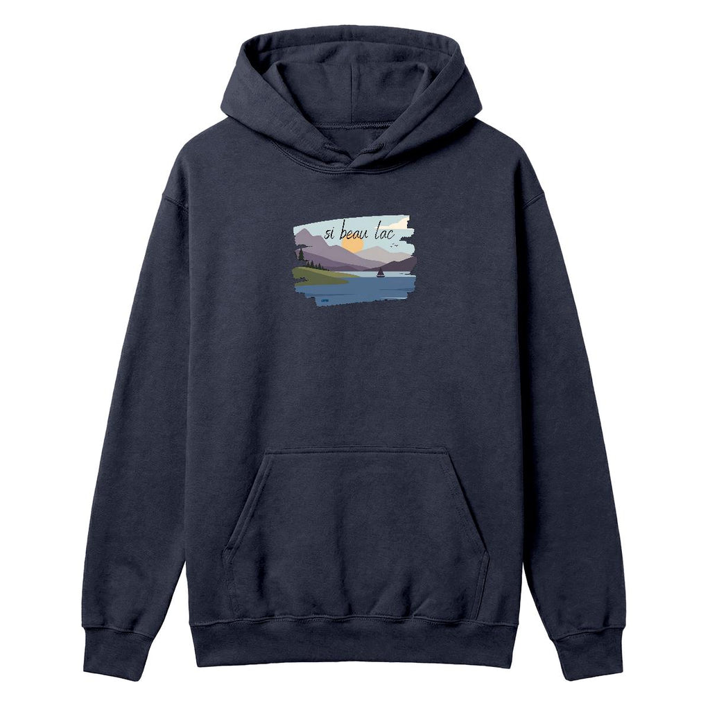 Hoodie Si beau lac