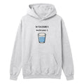 Hoodie Verre à moitié plein