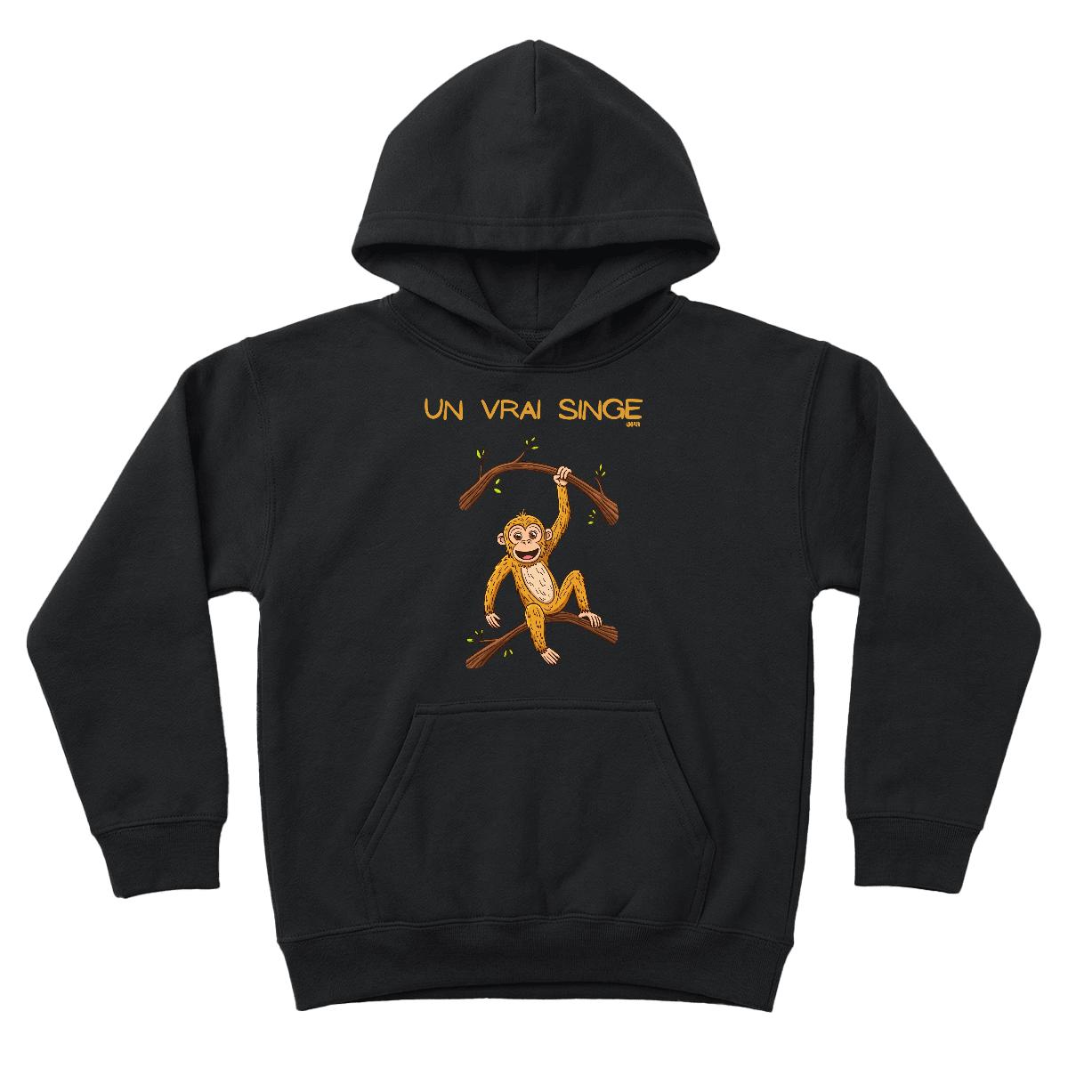 Hoodie Un vrai singe