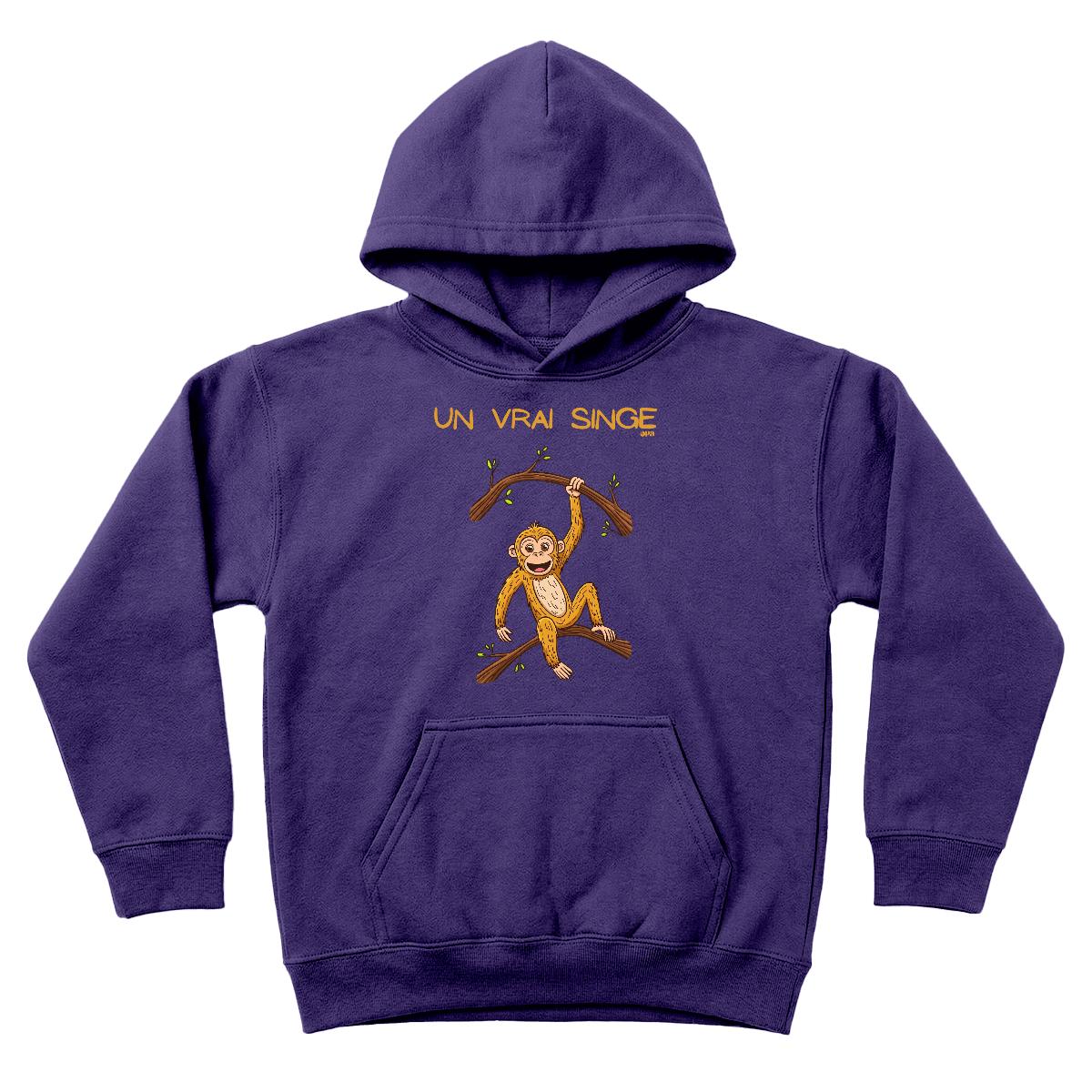Hoodie Un vrai singe