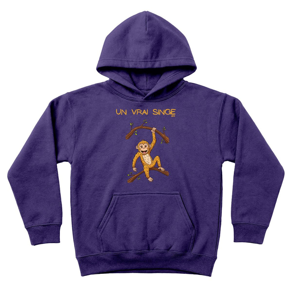 Hoodie Un vrai singe